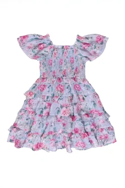 Mini Winnie Dress in Peony Blossoms