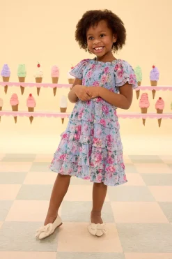 Mini Winnie Dress in Peony Blossoms