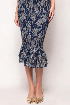 Mira Dress in Gilded Vine