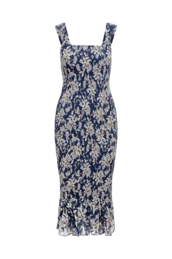 Mira Dress in Gilded Vine