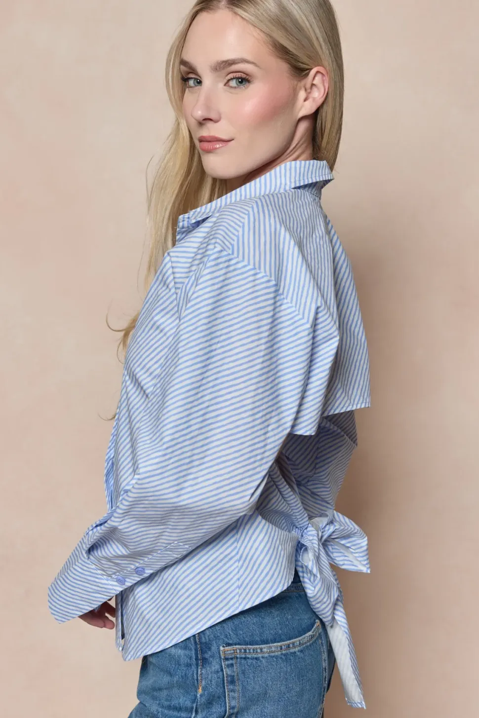 Oriana Top in Blue