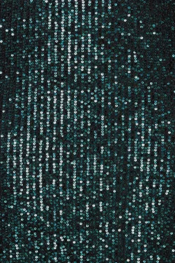 Orion Dress in Green Sequin