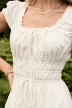 Palermo Dress in White