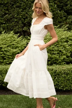 Palermo Dress in White