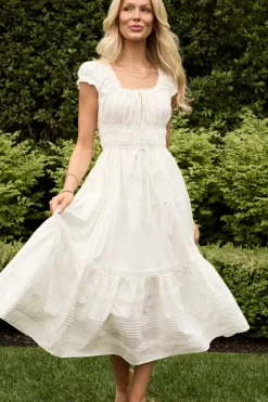 Palermo Dress in White