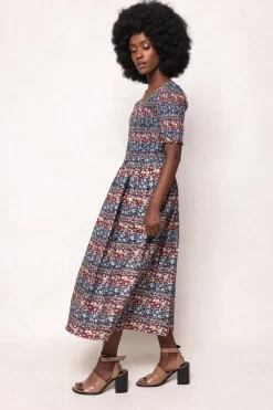 Parker Dress in Dusk Floral Medley