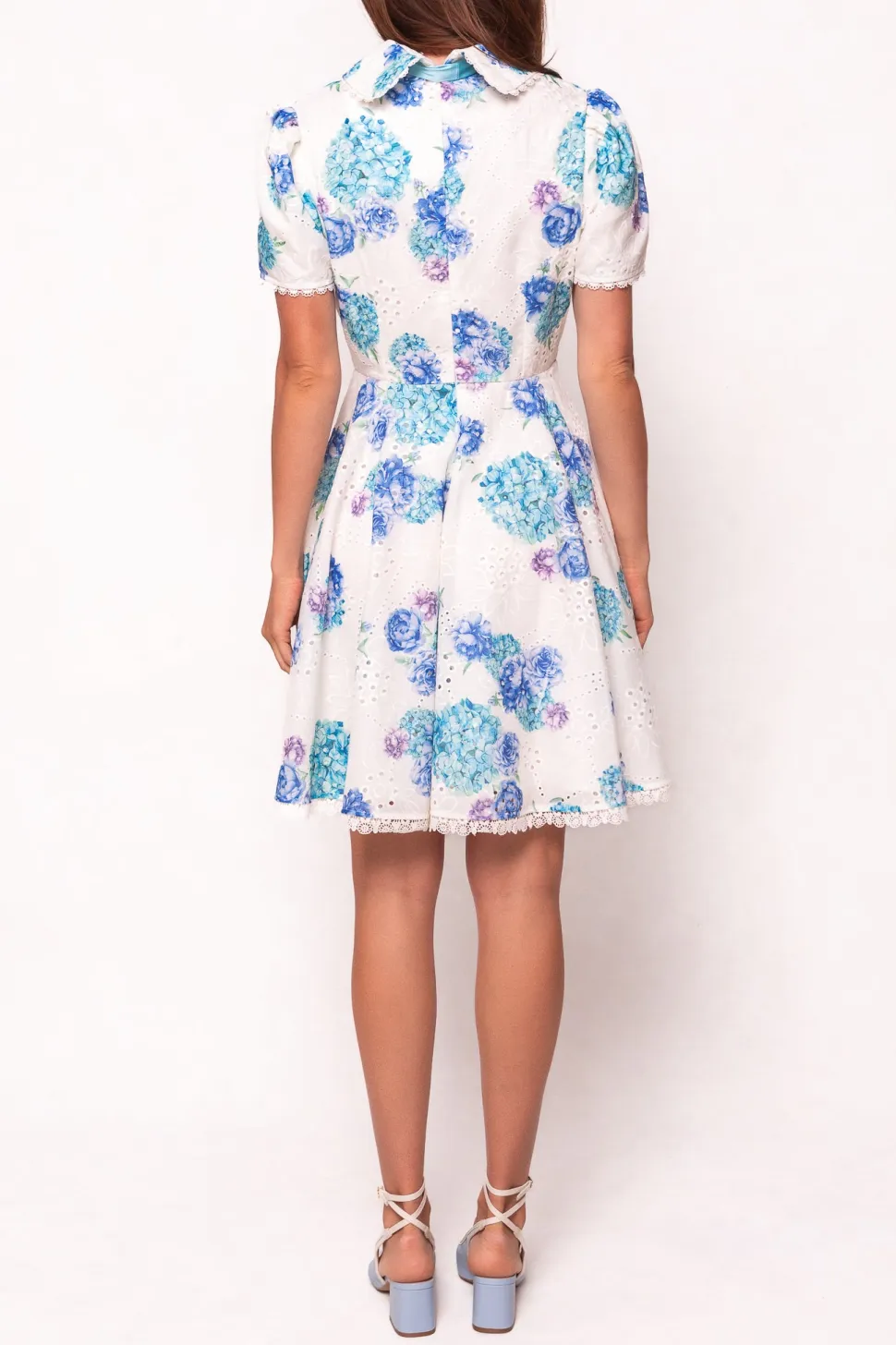 Penny Dress in Blue Floral