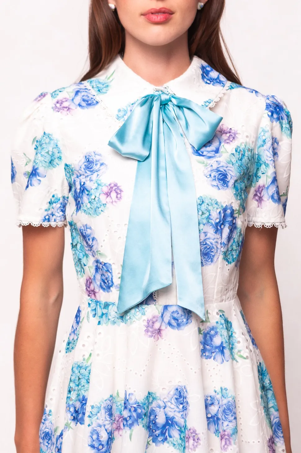 Penny Dress in Blue Floral