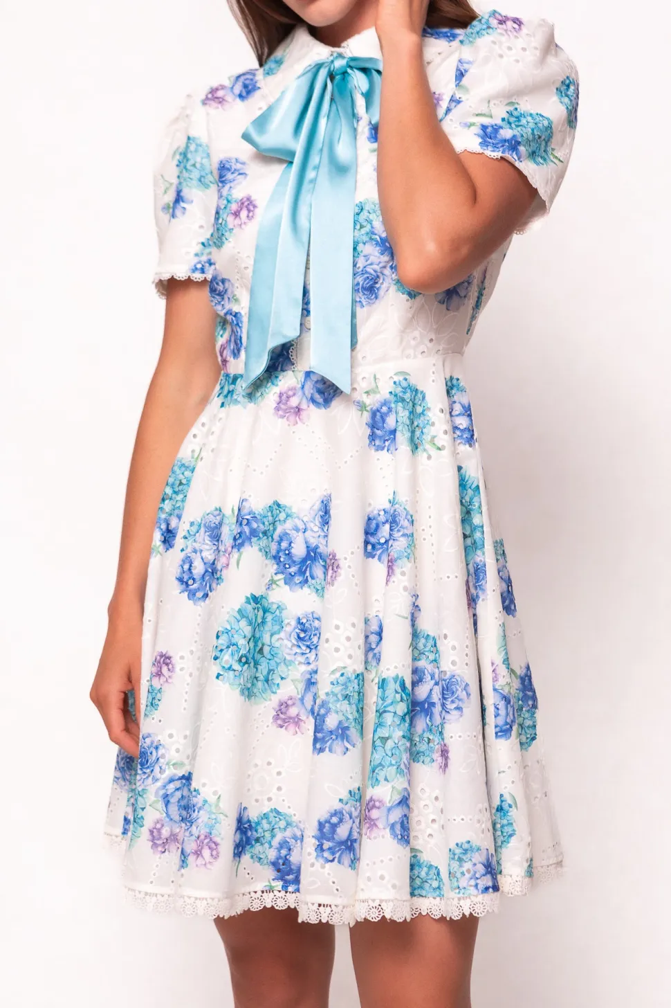 Penny Dress in Blue Floral