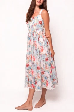Penny Tank Midi Dress in Multicolor Floral