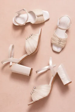 Piper Pearl Heel in Ivory