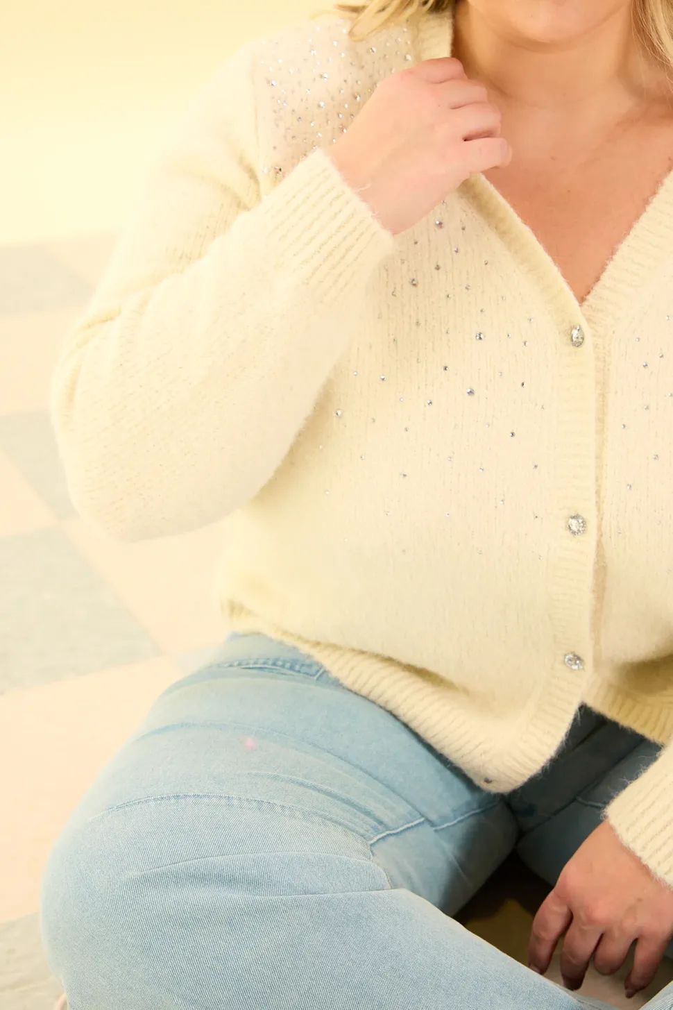 Remy Sweater in Cream