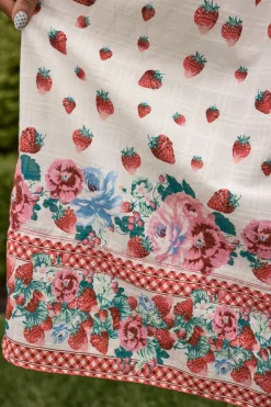 Sadie Dress in Strawberry Vintage Tier