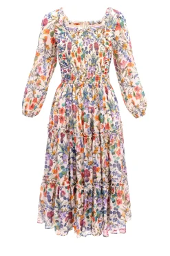 Selena Dress in Vivid Meadow