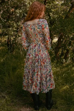 Selena Dress in Vivid Meadow
