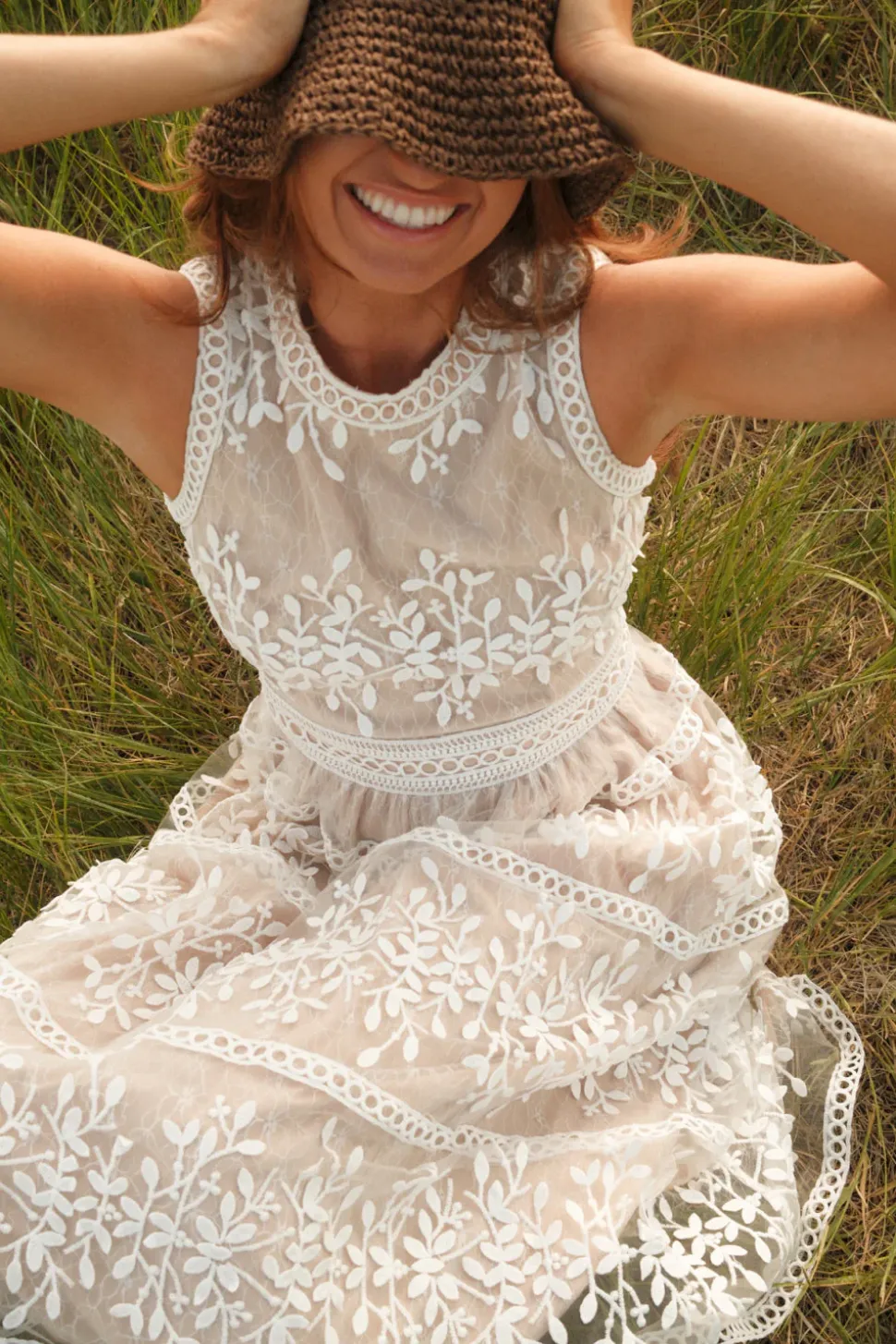 Sicily Sleeveless Dress in White