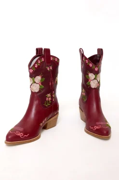Sierra Bootie in Red