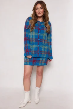 Solomon Set in Blue Plaid