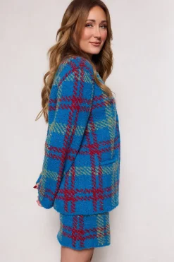 Solomon Set in Blue Plaid