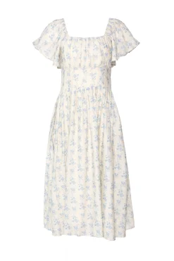Sonoma Dress in Ivory Porcelain Fleur