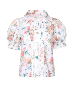 Sophia Blouse in Countryside Peony Blossom