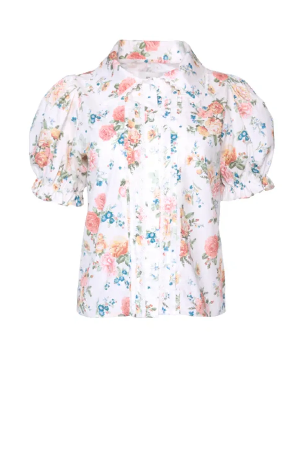 Sophia Blouse in Countryside Peony Blossom