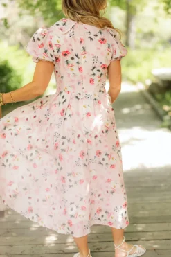 Sophia Dress in Roselyn Pink