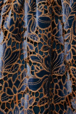 Sterling Dress in Golden Veil