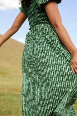 Sunday Best Dress in Pine Felicity Floral