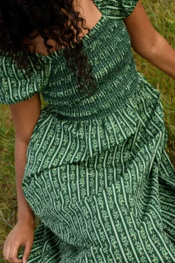 Sunday Best Dress in Pine Felicity Floral