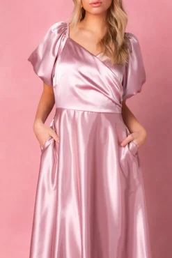 Tessie Dress in Blush