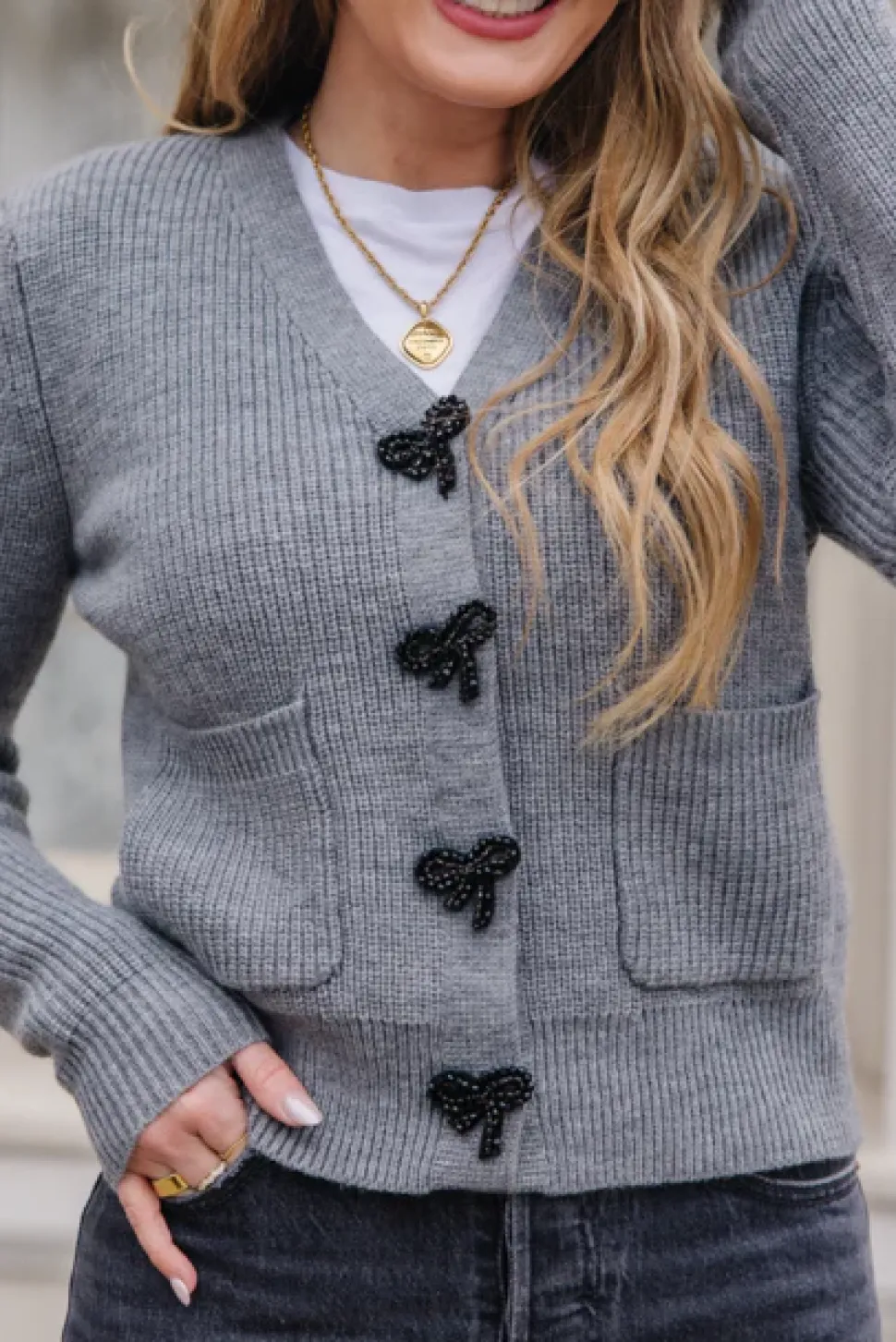Theo Sweater in Gray