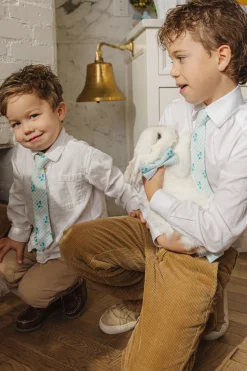 Ties in Bloom Gingham