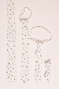 Ties in Madeline Blue Floral