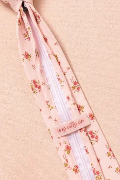 Ties in Madeline Pink Floral