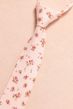 Ties in Madeline Pink Floral