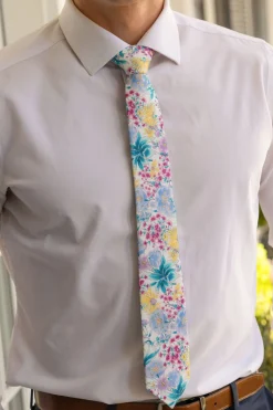 Ties in Pretty Plumeria