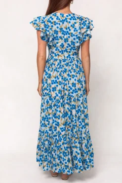 Trixie Dress in Blueberry