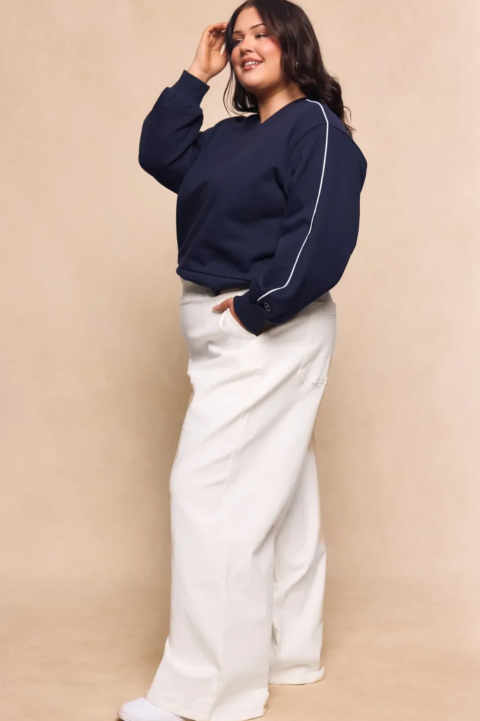 Tyler Pants in Cream