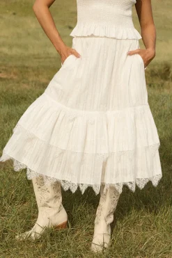 Verona Skirt in Reverie Dobby