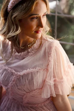 Whimsical Dress in Blush