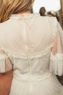 Whimsical Dress in White