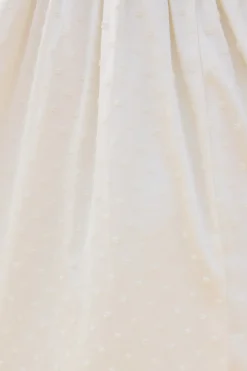 Zella Bow Dress in Ivory